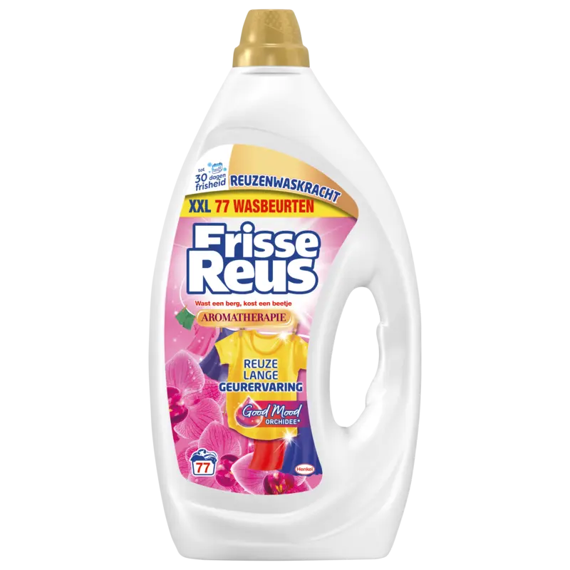 Frisse Reus Wasmiddel vloeibaar gel orchidee