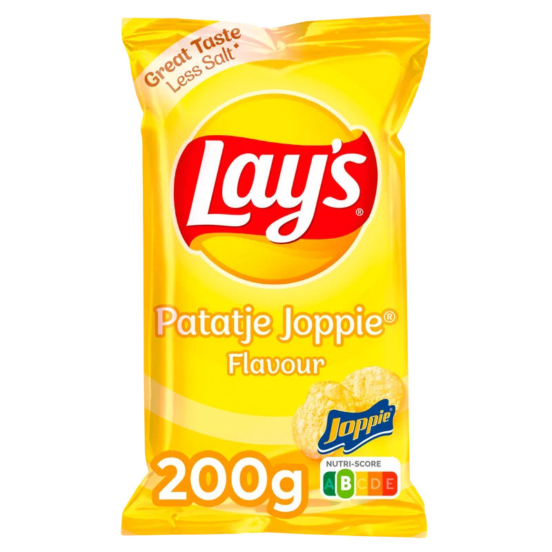 Lays Flatchips patatje joppie