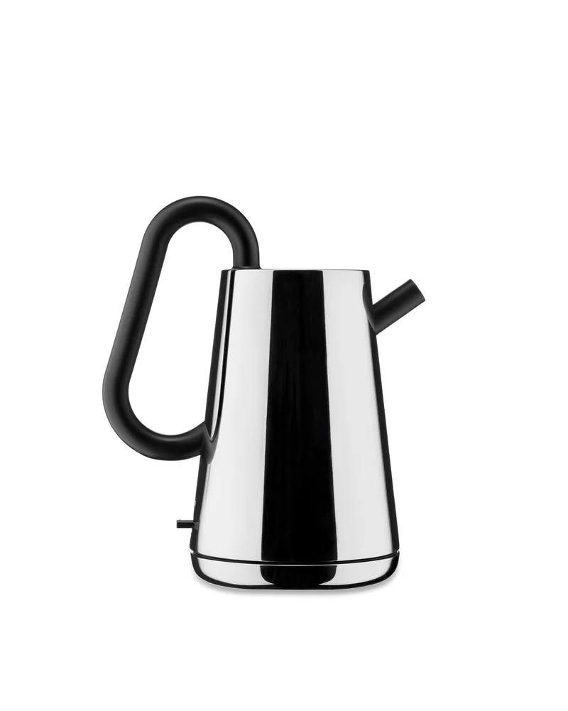 Elektrischer Wasserkocher | 1500 W aus 18/10 Edelstahl mit schwarzem Design