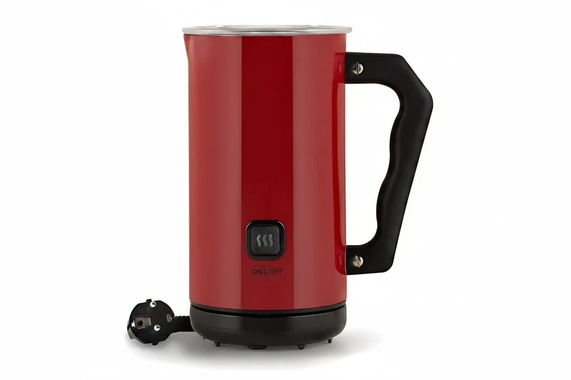 Elektrischer Milchaufschäumer | 150 ml Milchschaum, 68 °C und kabellose Basis
