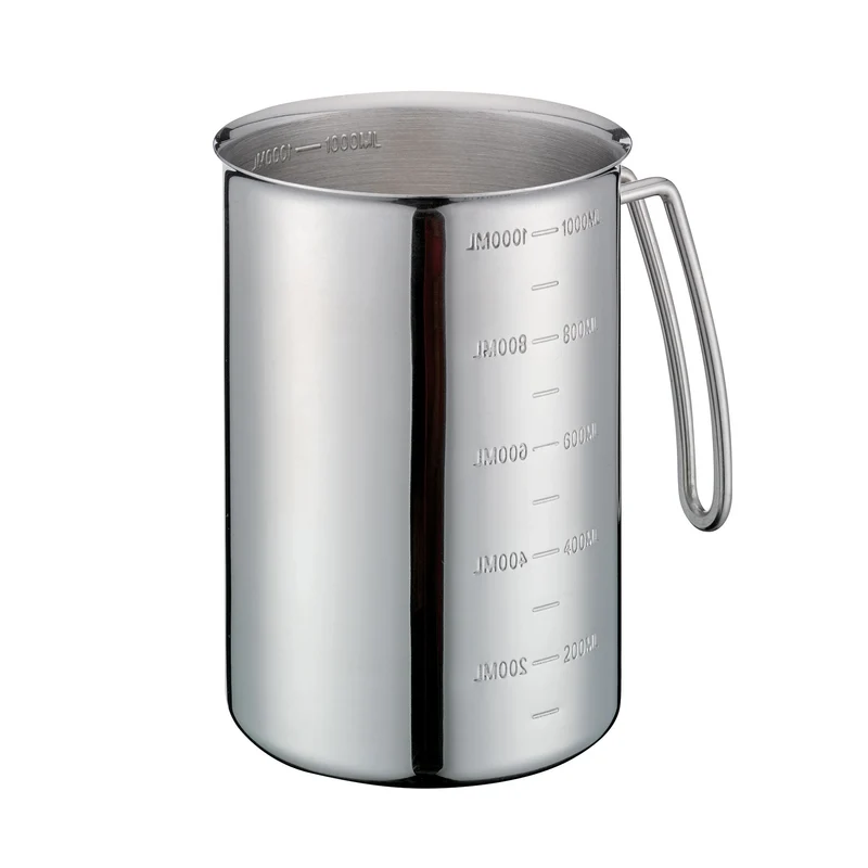 Messbecher 1 L, Edelstahl