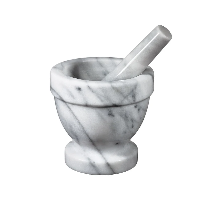 Mörser mit Fuß MARMOR
