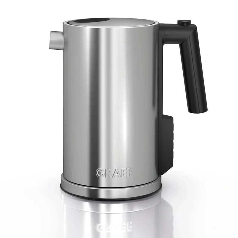 Graef Wasserkocher | 1,2 Liter mit Temperaturwahl, Filterkaffee-Funktion und doppelwandigem Edelstahlgehäuse