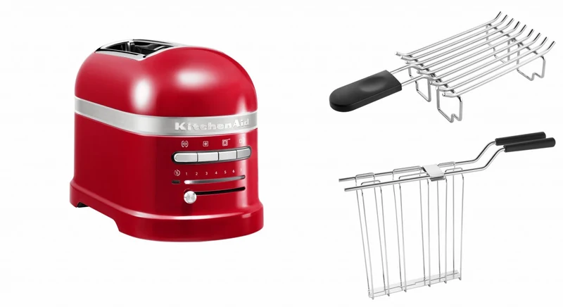 KitchenAid Paket 1, Toaster + Brötchenaufsatz Artisan 5KMT2204