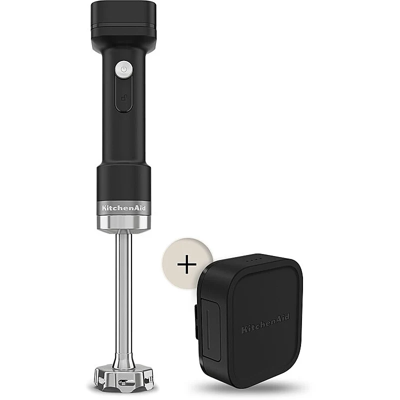 Kitchenaid Go Cordless Stabmixer mit Akku 5KHBRV71BM Matt Schwarz