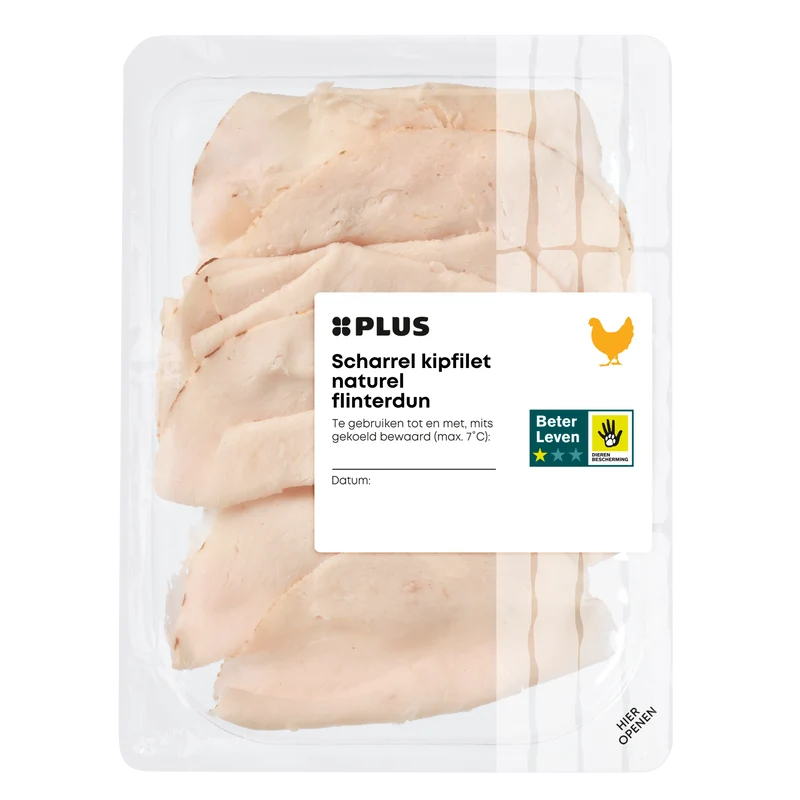 Kipfilet flinterdun