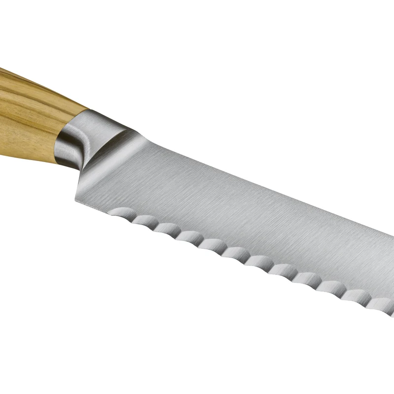 Brotmesser 22 cm Olive