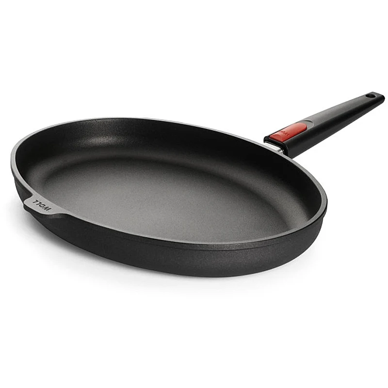 WOLL Nowo Titanium Guss Fischpfanne, 38 x 28 cm; 5,5 cm hoch 1538N