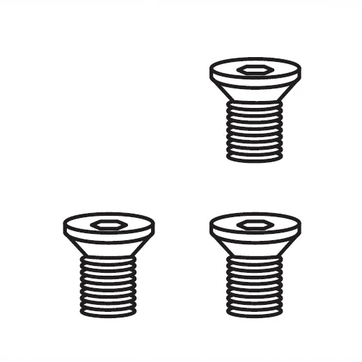 E-Way E-600MAX rear fender screws