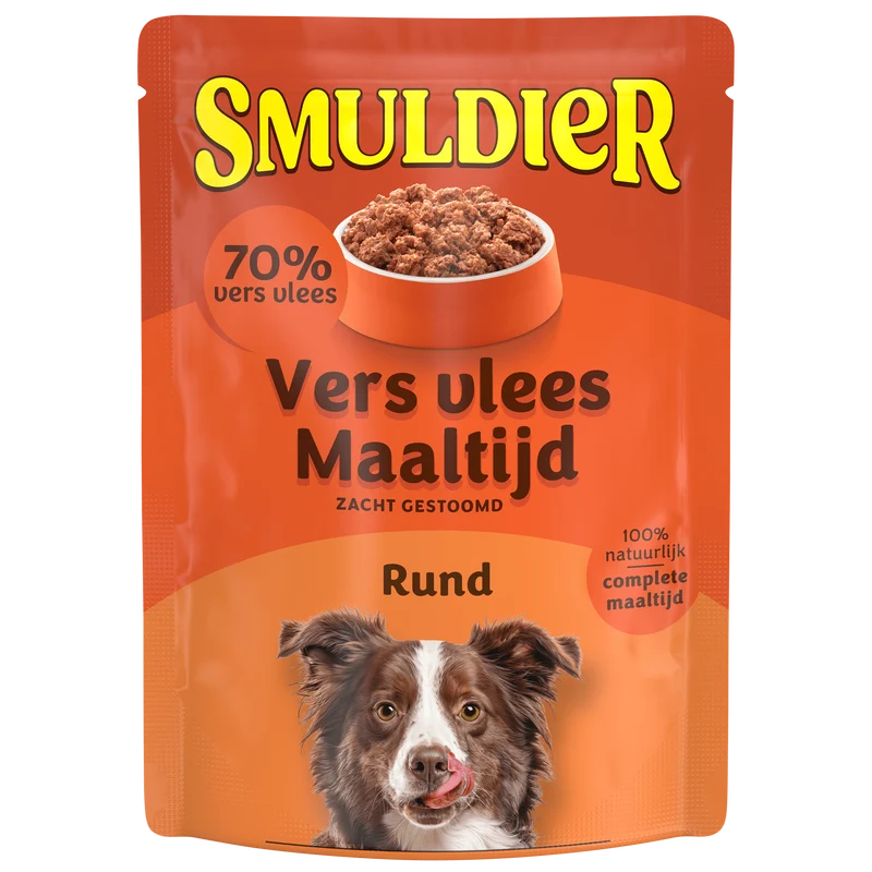 Smuldier vers vlees maaltijd rund