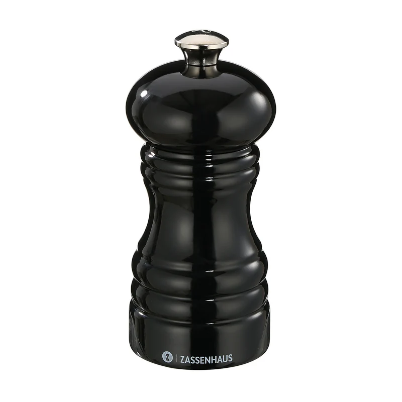 Pfeffermühle BERLIN 12 cm schwarz glänzend
