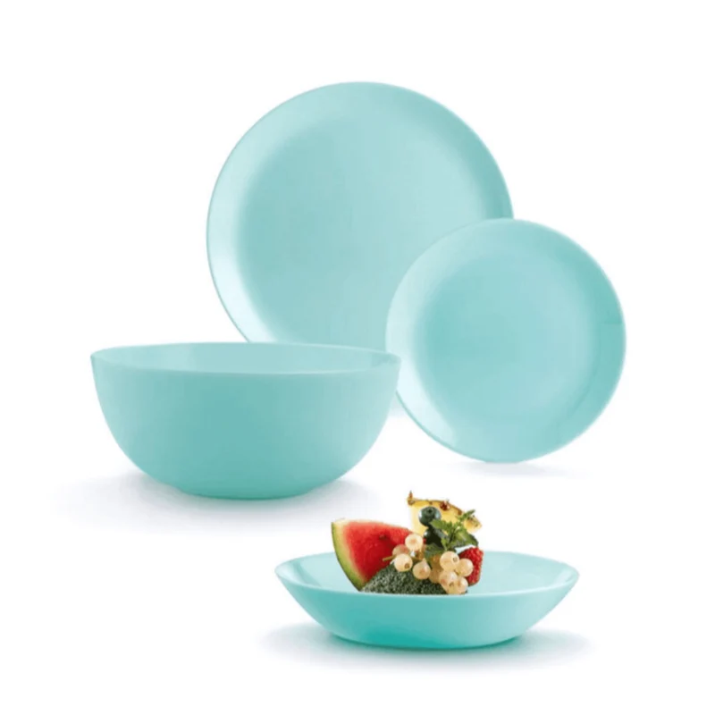 Geschirrset Diwali Light Turquoise 19 Stück von Luminarc