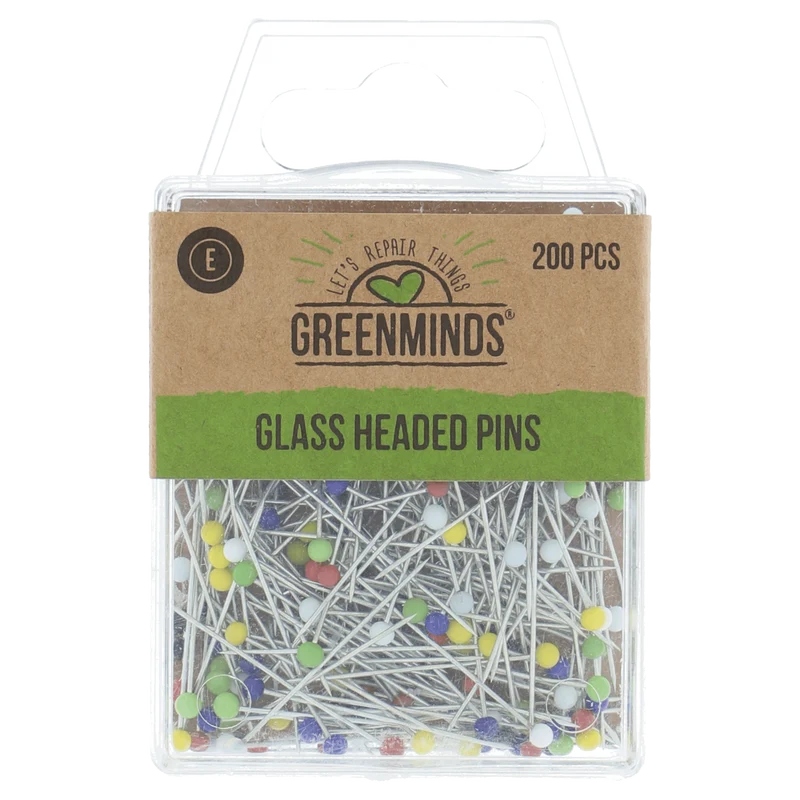 Greenminds Kopspelden Glaskop +/- 200st
