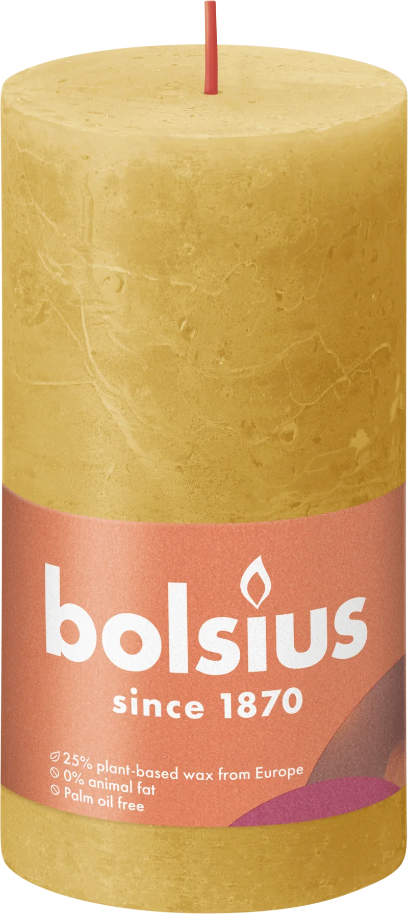 Bolsius Rustiek stompkaars 130/68 Honeycomb