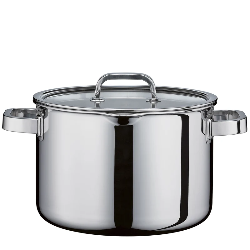 Kochtopf hoch mit Glasdeckel 24 cm