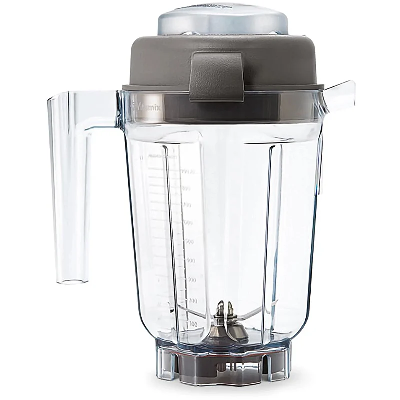 Vitamix 0,9 Liter TRITAN Behälter für Nasszubereitungen mit Deckel und Stößel für TNC, Pro Series