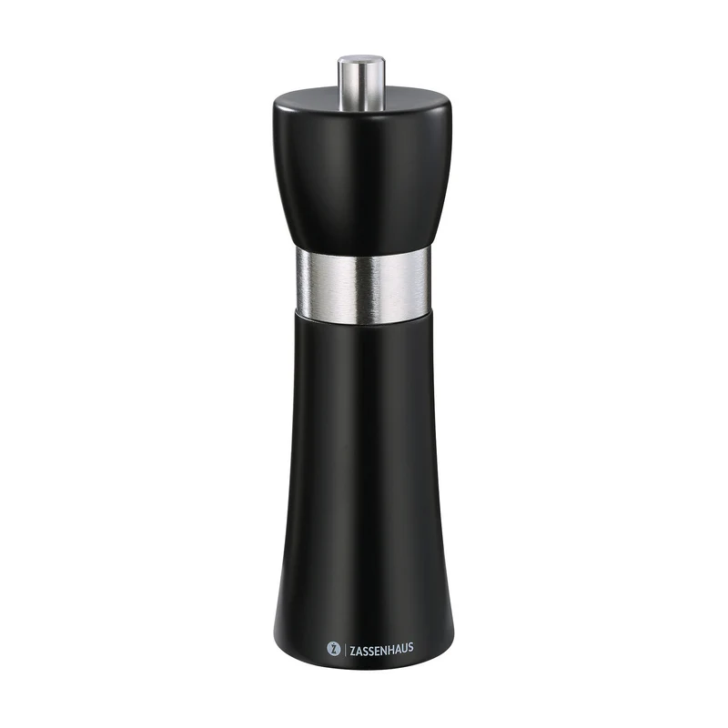 Pfeffermühle HAMBURG 18 cm schwarz matt