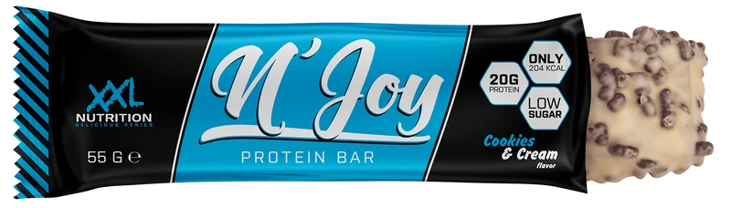 XXL Nutrition N'Joy protein bar cookies & cream