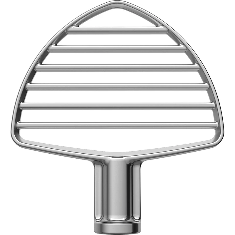 KitchenAid 5KSMPB7SS Feingebäck-Rührer Edelstahl für Küchenmaschine mit Schüsselheber