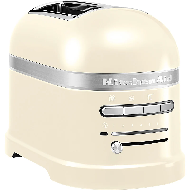 KitchenAid Artisan Toaster 2 Scheiben – Creme 5KMT2204EAC inkl. Sandwichzange