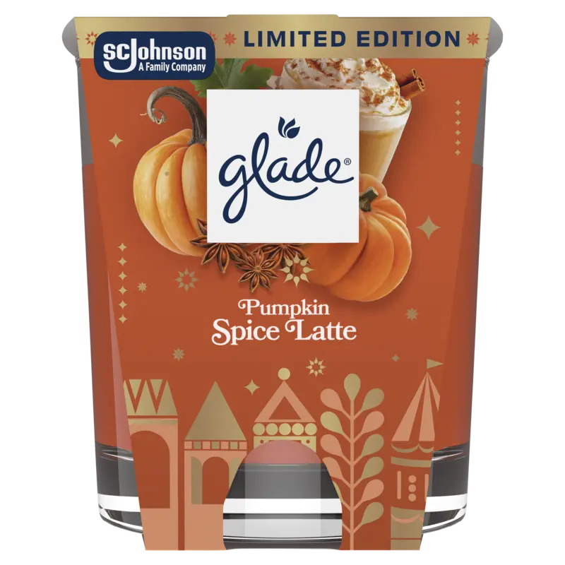 Glade Kaars pumpkin spice latte
