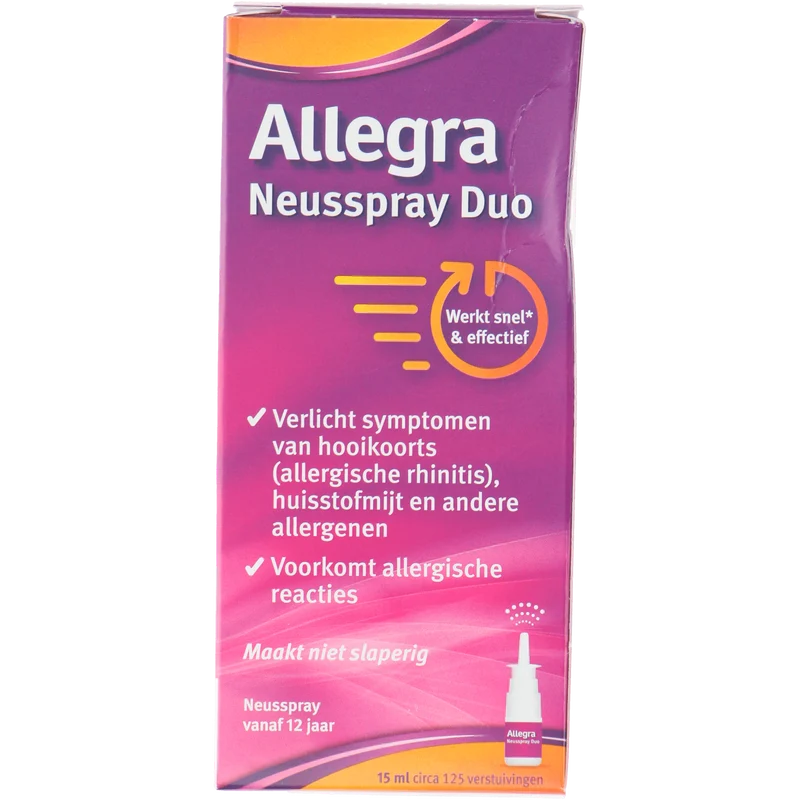 Allegra Neusspray duo
