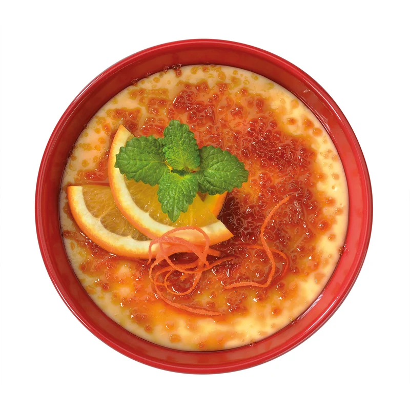 Crème Brûlée-Form – 12 cm rot
