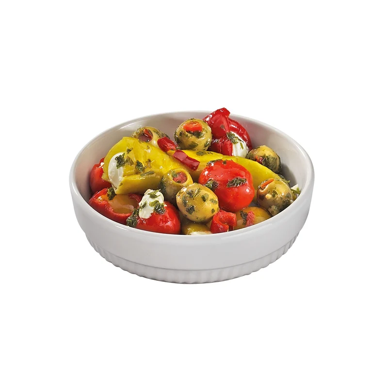 Crème Brûlée-Form – 12 cm weiß