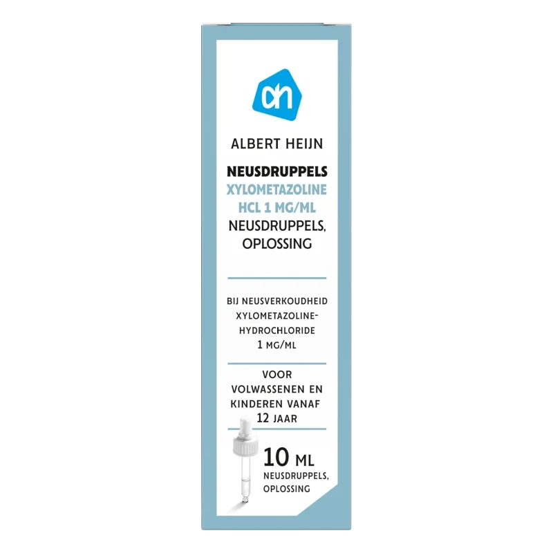 Neusdruppels xylometazoline 1mg/ml