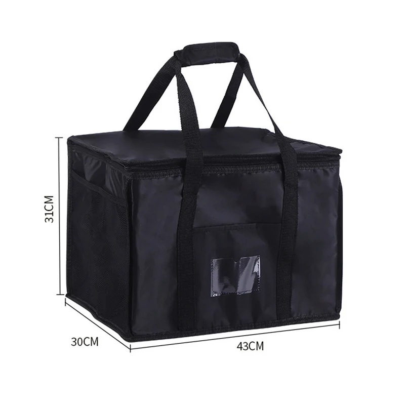 Isolierte Kühltasche | Wasserabweisende Thermotasche mit großem Stauraum für Einkäufe, Ausflüge und Catering