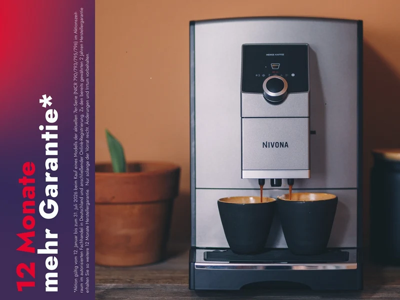 NIVONA CafeRomatica 795 - Titan/Chrome – Der Neue
