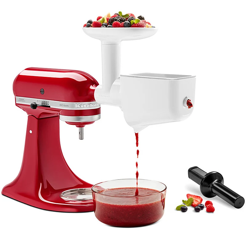 Kitchenaid 5KSMFVSP Püriervorsatz für alle Küchenmaschinen auf Fleischwolf-Vorsatz
