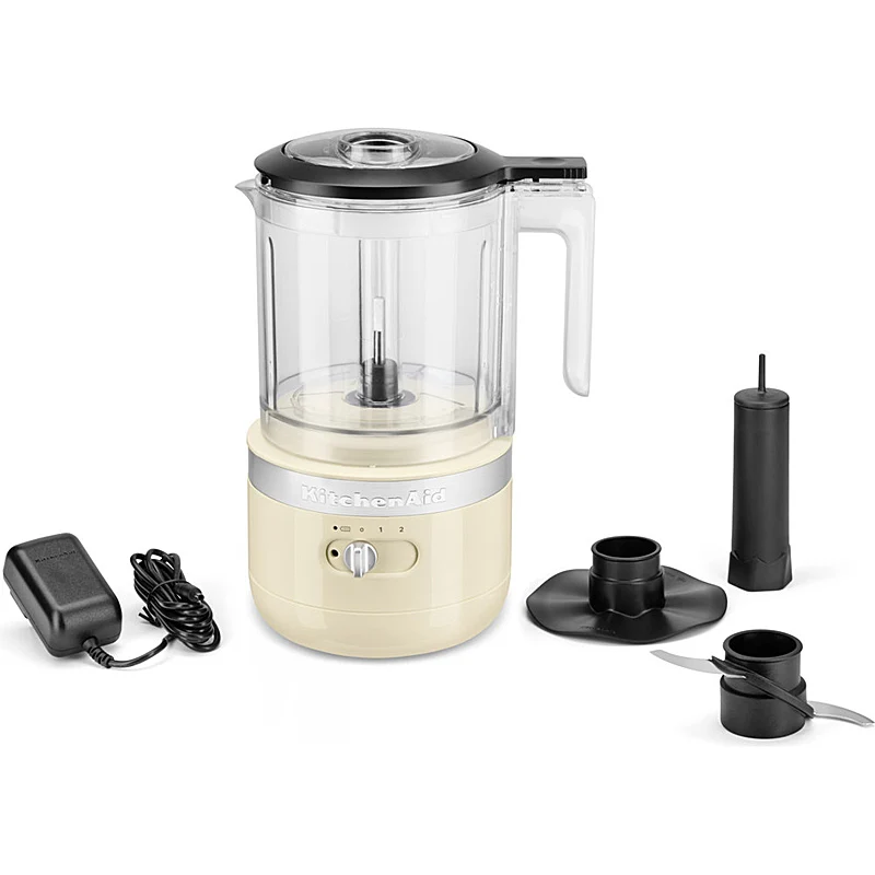 Kitchenaid 5KFCB519EAC Cordless Zerkleinerer 1,2 L Farbe Crème