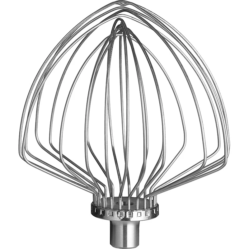 KitchenAid 5K7EW Schneebesen Edelstahl für Küchenmaschine mit Schüsselheber
