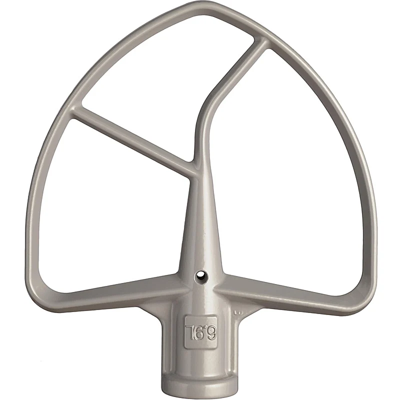 KitchenAid 5K7FB Flachrührer, nylonbeschichtet für Küchenmaschine mit Schüsselheber