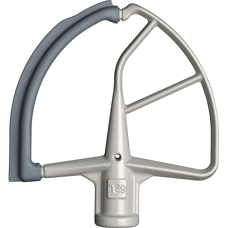 KitchenAid 5KFE7T Flexibler Flachrührer für Küchenmaschine mit Schüsselheber