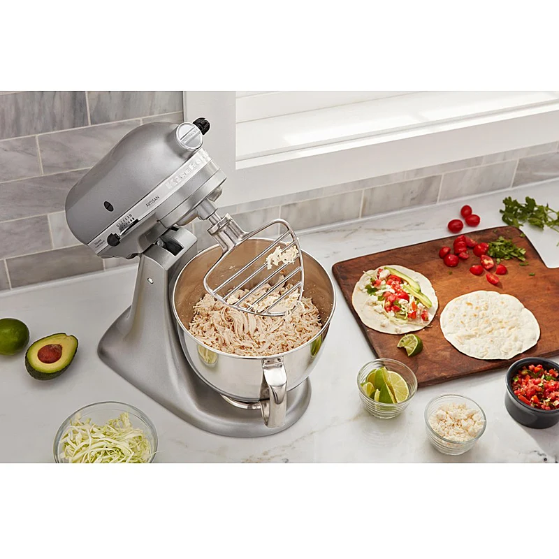 KitchenAid 5KSMPB5SS Feingebäck-Rührer Edelstahl für Küchenmaschine Artisan