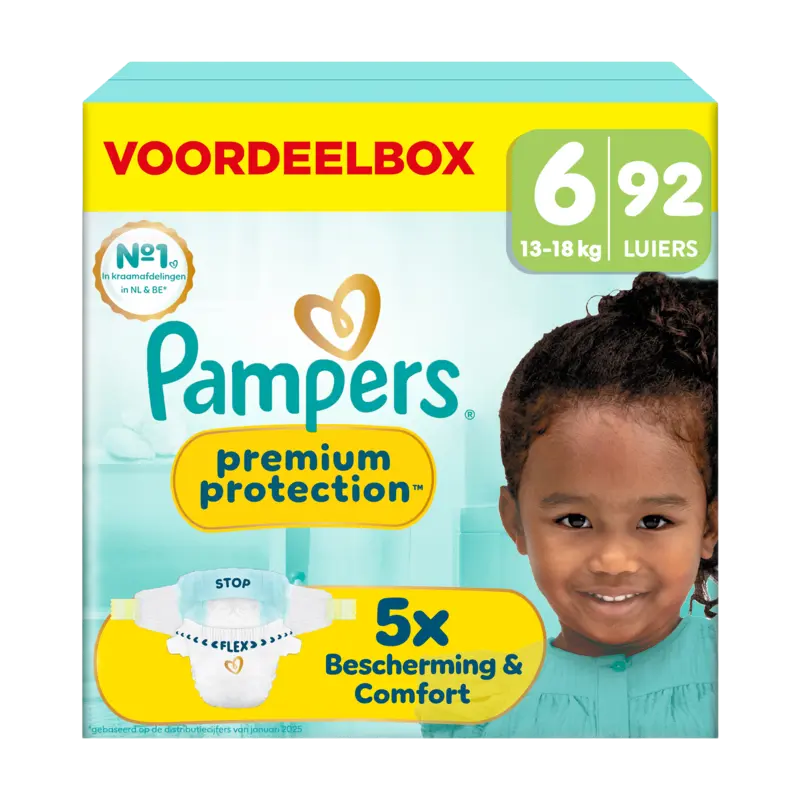 Pampers Premium protection maat 6 economy pack