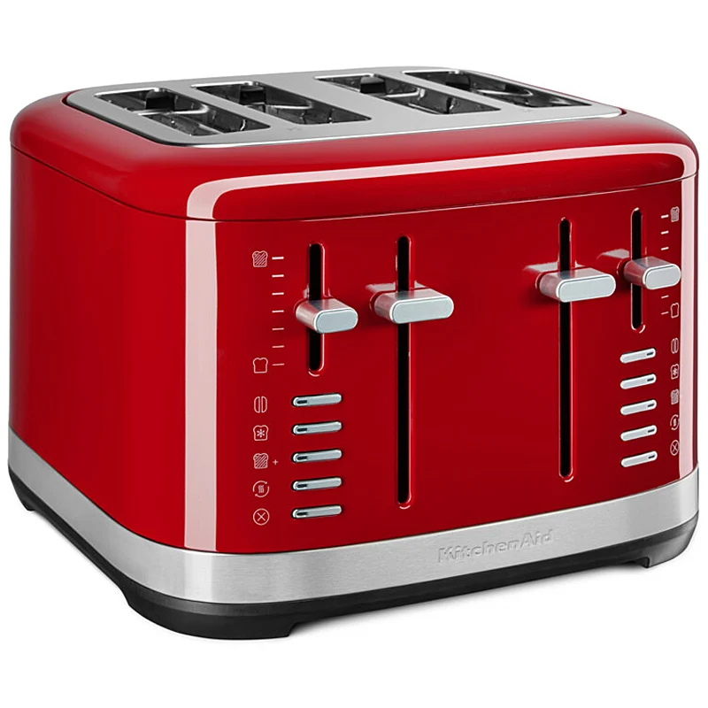 KitchenAid 5KMT4109EER 4-Scheiben Toaster Empire Red