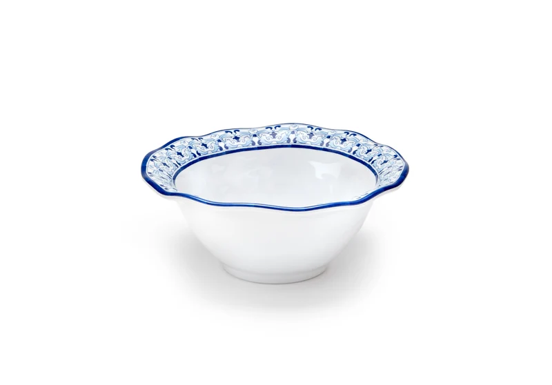 QSQUARED Talavera Blau Schüssel 17 cm