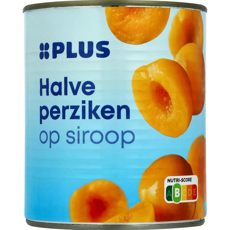 Perziken op lichte siroop