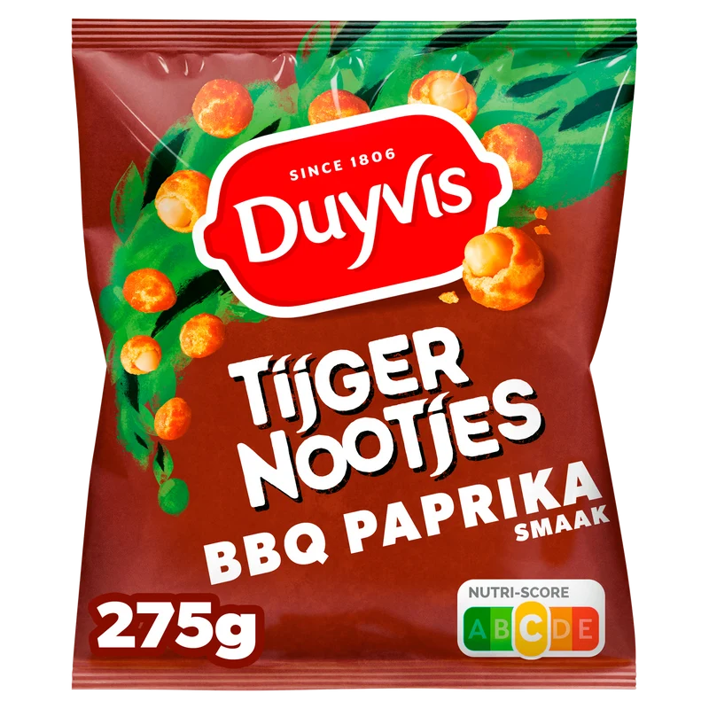 Duyvis Tijgernootjes bbq paprika