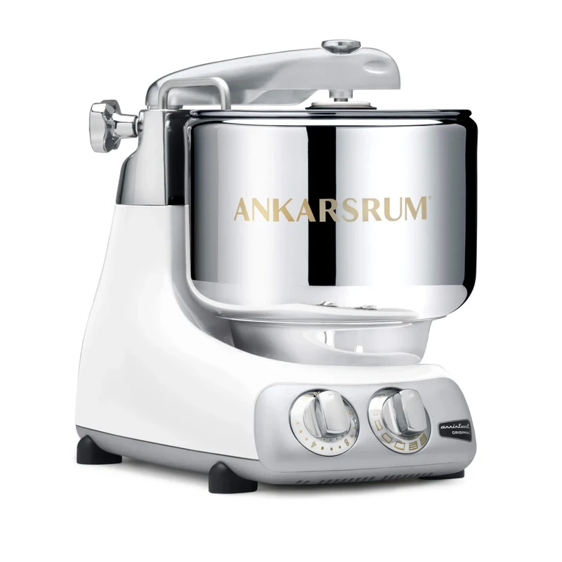 Ankarsrum Assistent Original 6230 GW- Glossy White incl. Ice Creme Maker