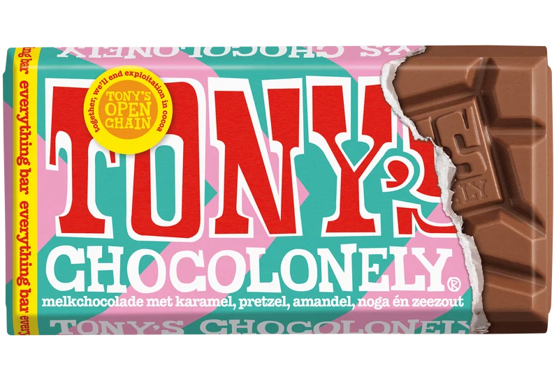 Tony's Chocolonely Melk everything bar