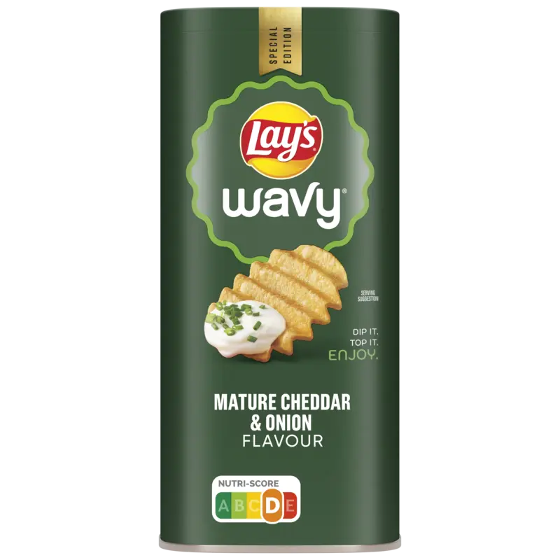 Lay's Wavy mature cheddar & onion