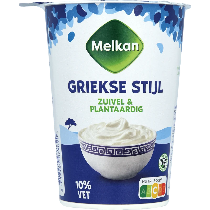 Melkan Griekse stijl zuivel & plantaardig 10%