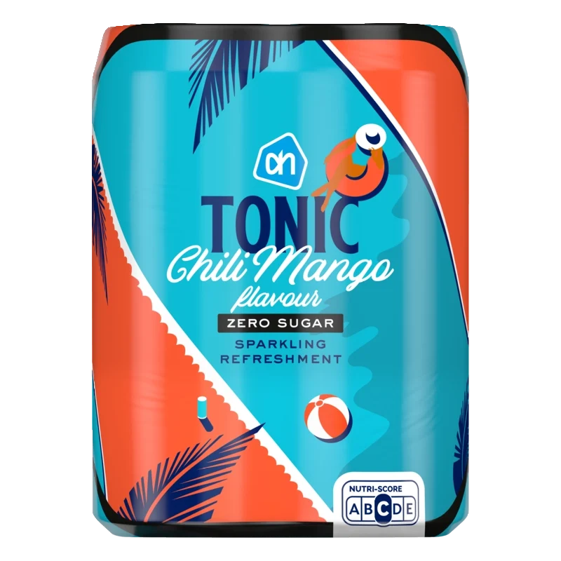 Tonic chili mango zero sugar 4-pack