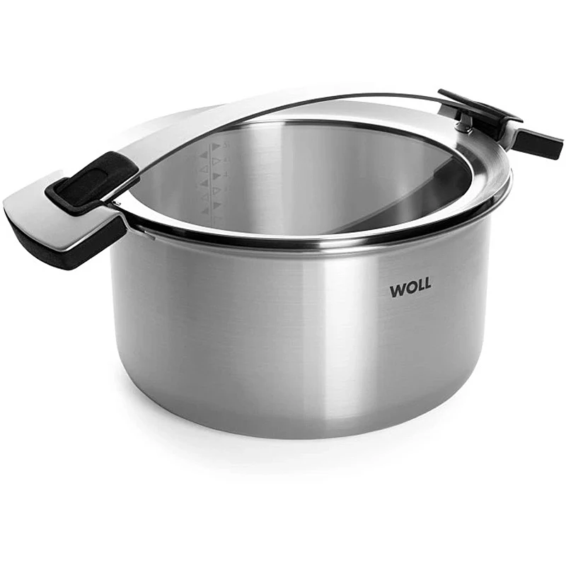WOLL Concept 5-ply Edelstahltopf, 24 cm Ø 6,0L inkl. Deckel 124CO