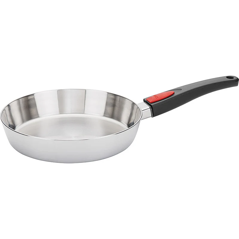 WOLL Concept Pro Edelstahlpfanne, 24cmØ, 5cm hoch, abnehmbarer Griff 1524CO