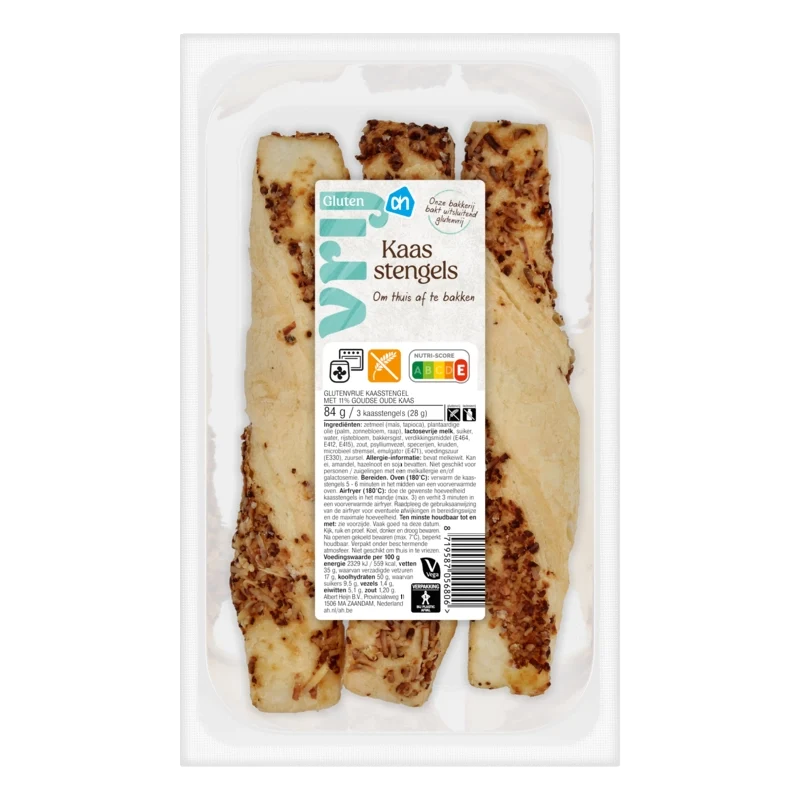 Glutenvrij Kaasstengels